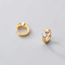 Load image into Gallery viewer, Ciara Huggie in Gold