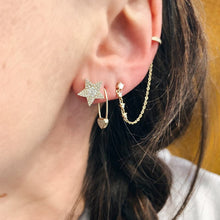 Load image into Gallery viewer, Delilah Cuff and Chain in Gold