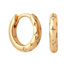 Load image into Gallery viewer, Dana Huggie in Gold