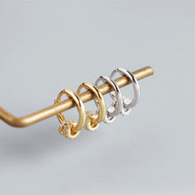 Load image into Gallery viewer, Olivia Huggie in Silver