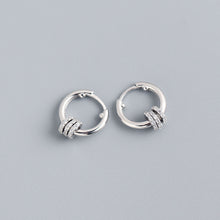 Load image into Gallery viewer, Olivia Huggie in Silver