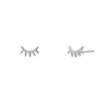 Load image into Gallery viewer, Riley Stud Earring in Silver