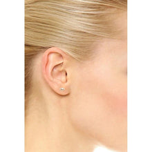 Load image into Gallery viewer, Ruby Stud Earring in Gold