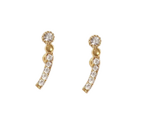 Load image into Gallery viewer, Aurelia Stud Earring in Gold