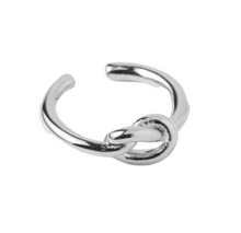 Load image into Gallery viewer, Zoe Ear Cuff in Silver