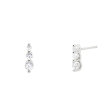 Load image into Gallery viewer, Tate Stud Earring in Silver