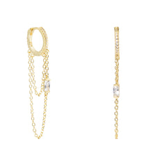 Load image into Gallery viewer, Valentina Huggie in Gold