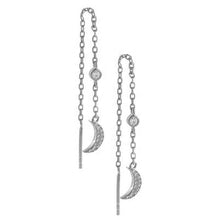 Load image into Gallery viewer, Valerie Threader Earring in Silver