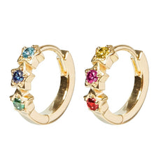 Load image into Gallery viewer, Verity Huggie in Gold