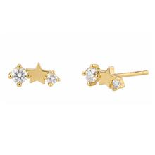 Load image into Gallery viewer, Zara Stud Earrings in Gold
