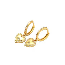 Load image into Gallery viewer, Alia Huggie in Gold
