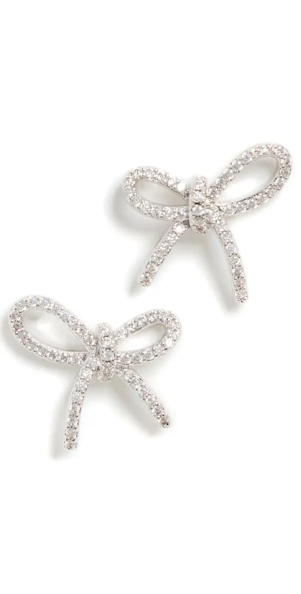 Allegra Stud Earrings in Silver