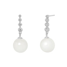 Load image into Gallery viewer, Alma Stud Earrings in Silver
