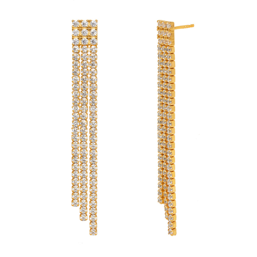 Cassidy Stud Earring in Gold