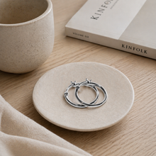 Load image into Gallery viewer, Angelina Hoop Earrings in Gold
