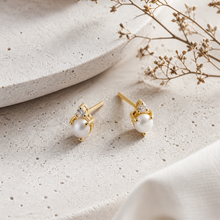 Load image into Gallery viewer, Phoebe Stud Earring in Gold
