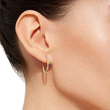 Load image into Gallery viewer, Chelsea Hoop Earrings in Gold

