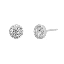Load image into Gallery viewer, Estelle Stud Earring in Silver
