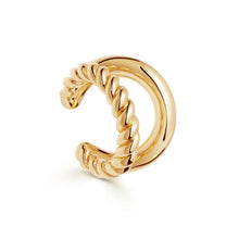 Load image into Gallery viewer, Flora Ear Cuff in Gold
