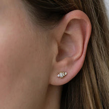 Load image into Gallery viewer, Hannah Stud Earring in Silver
