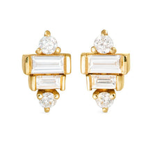 Load image into Gallery viewer, Hannah Stud Earring in Gold
