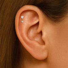 Load image into Gallery viewer, Gigi Stud Earring in Silver
