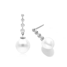 Load image into Gallery viewer, Alma Stud Earrings in Silver
