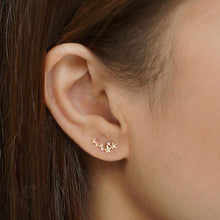 Load image into Gallery viewer, Irene Stud Earring in Silver
