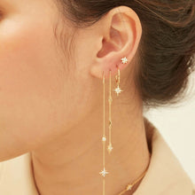 Load image into Gallery viewer, Jocelyn Threader Earrings in Silver
