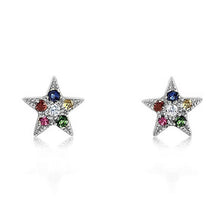 Load image into Gallery viewer, Kaia Stud Earring in Silver
