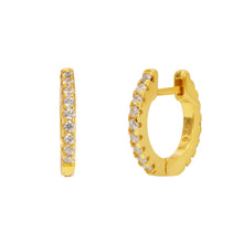 Load image into Gallery viewer, Lucy Hoop Earring in Gold
