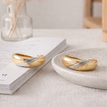 Load image into Gallery viewer, Corinna Hoop Earrings in Silver
