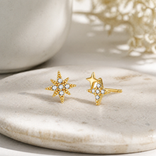 Load image into Gallery viewer, Eliza Stud Earrings in Gold
