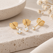 Load image into Gallery viewer, Tori Stud Earring in Silver
