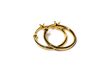 Load image into Gallery viewer, Angelina Hoop Earrings in Gold
