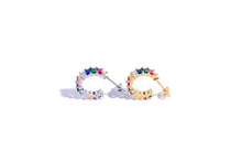 Load image into Gallery viewer, Freya Hoop Earring in Gold
