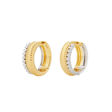 Load image into Gallery viewer, Miley Hoop Earrings in Gold
