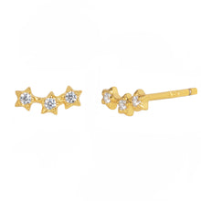 Load image into Gallery viewer, Penelope Stud Earring in Gold
