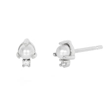 Load image into Gallery viewer, Phoebe Stud Earring in Silver
