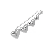 Load image into Gallery viewer, Romi Stud Earrings in Silver
