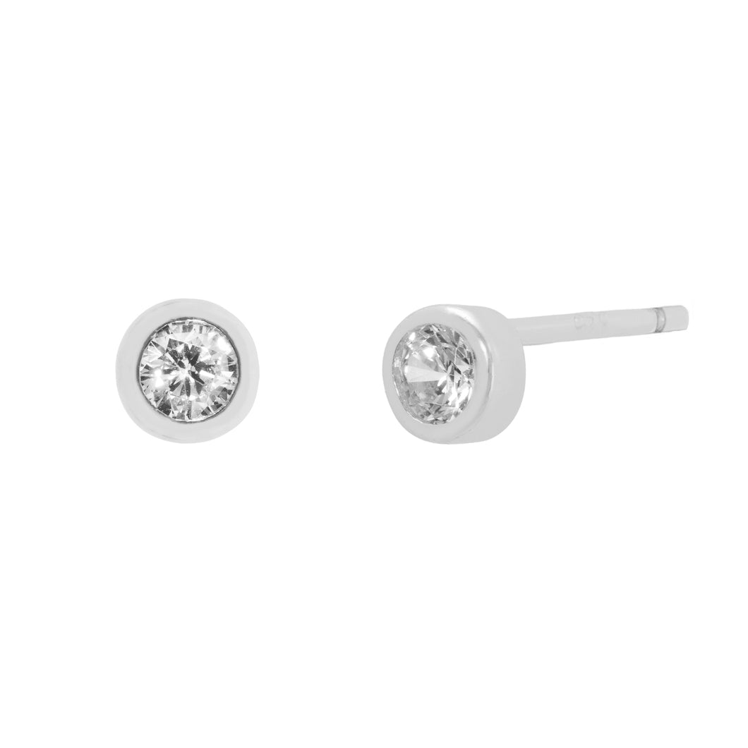 Selina Stud Earring in Silver