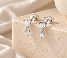 Load image into Gallery viewer, Gigi Stud Earring in Silver

