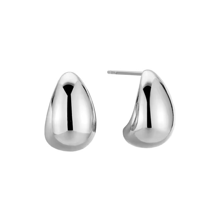 Tamara Stud Earrings in Silver