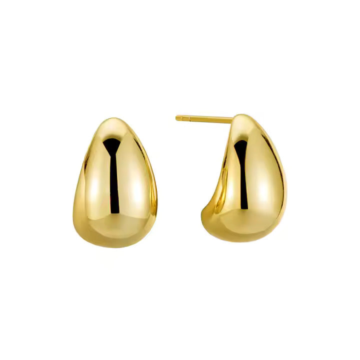 Tamara Stud Earrings in Gold
