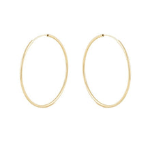 Load image into Gallery viewer, Tiffany Hoop Earrings in Gold
