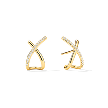 Load image into Gallery viewer, Trixie Stud Earrings in Gold
