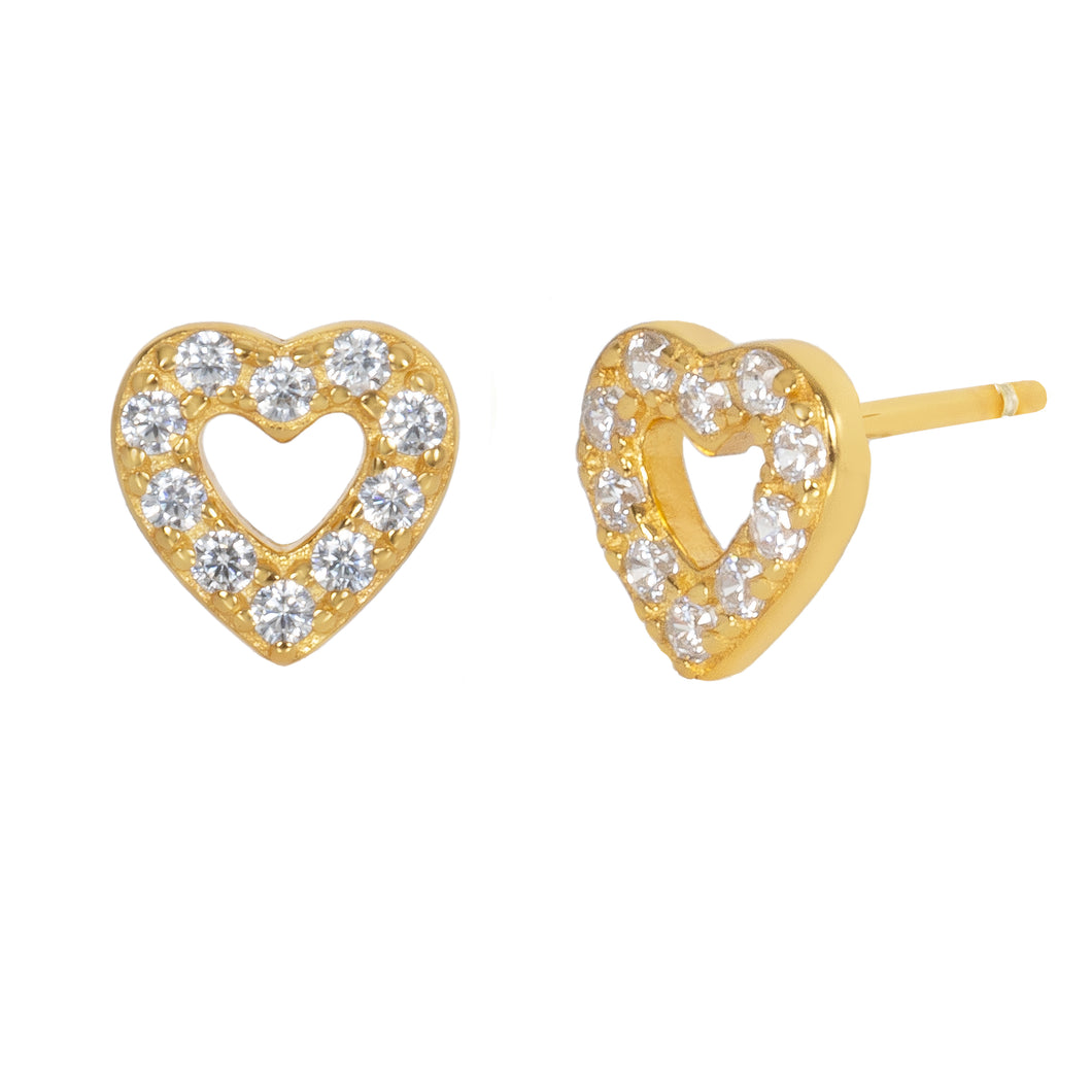 Victoria Stud Earring in Gold