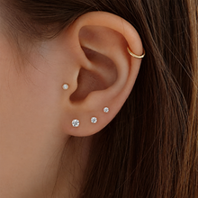 Load image into Gallery viewer, Tori Stud Earring in Silver

