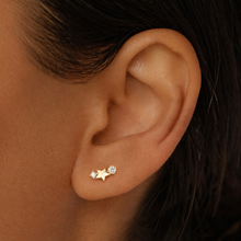 Load image into Gallery viewer, Zara Stud Earrings in Gold
