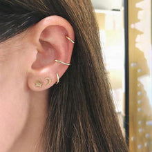 Load image into Gallery viewer, Sylvie Stud Earring in Gold

